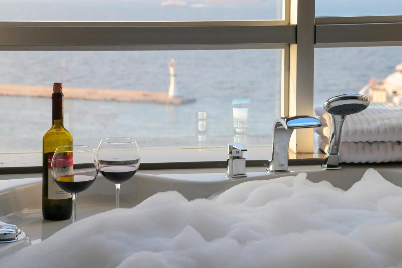 Kamer met Kingsize Bed en Uitzicht op Zee